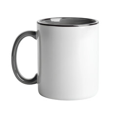 Ceramic coffee mug with a sleek design ready for your favorite beverage at home or office