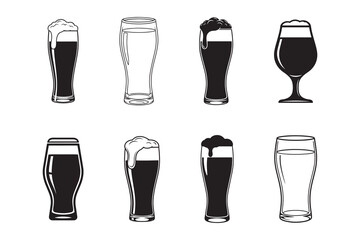The vector illustration set provides business icons, people, and medical symbols for web design