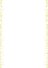 Abstract Gold Glitter Texture PNG on Transparent Background