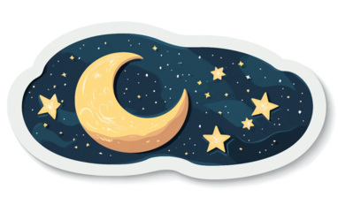 Elegant Ramadan badge artwork created for holiday greetings invitations and seasonal digital use isolated on transparent background PNG