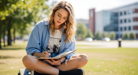 Young Woman Enjoying Coffee Break in Cozy Cafe, Relaxed Lifestyle Moment