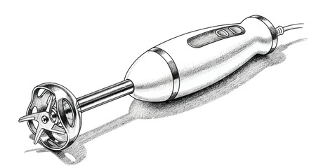 Hand blender, kitchen appliance, food preparation