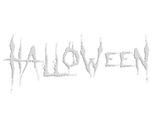 Gray HALLOWEEN salpicadura fina.