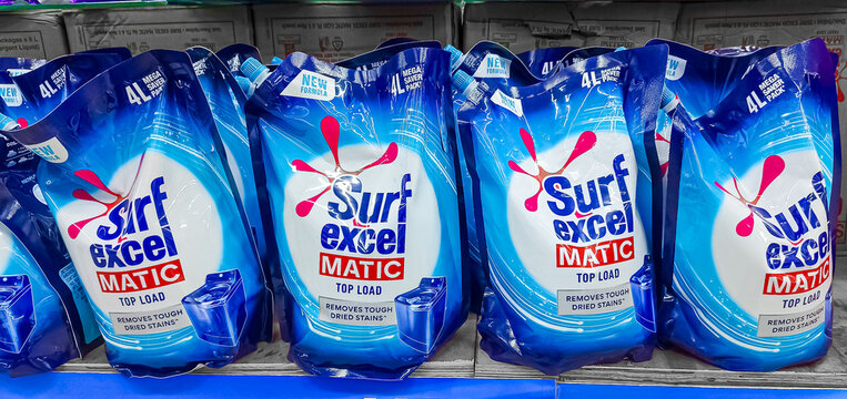 Surf Excel is a premium laundry detergent brand by Hindustan Unilever Limited, known for powerful stain removal. It offers powder, liquid, & bar variants for all wash types. Unilever House in London.