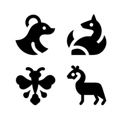 "Vibrant National Symbols & Animals Illustrations Collection – Colorful Artwork & Culture"