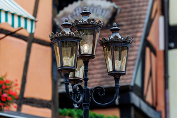Vintage Street Lanterns in France