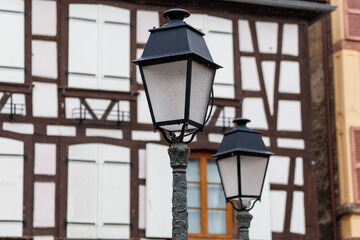 Vintage Street Lanterns in France