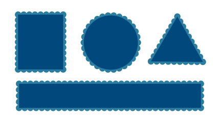 Geometric shapes, including a square, circle, triangle, and rectangle on dark background.