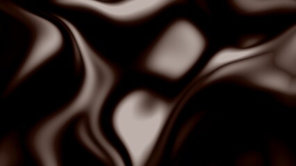 Espresso coffee fluid abstract background glossy liquid waves texture