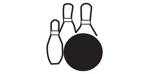 ball with bottle game icon.eps
