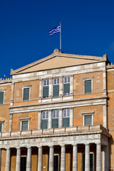 Das Parlamentsgebäude in Athen (Griechenland)