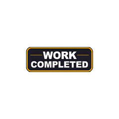 Obraz premium Project achieved success milestone sign