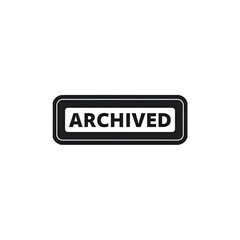 Clear 'Archived' label for business documents