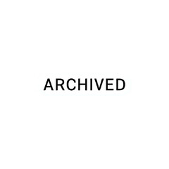 Fototapeta premium Modern ARCHIVED label for business and data storage