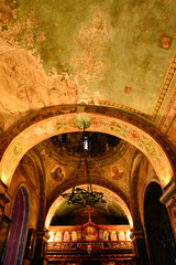 Innenansicht der Pantanassa-Kirche am Monastiraki -Platz, Athen	