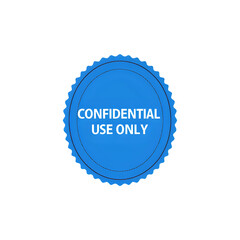 Secure confidential information stamp for restricted access