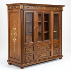 old wooden cabinet
