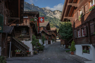Fototapeta premium Brienz next to Interlaken 