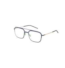 Wire frame eyeglasses on a black background