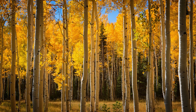 Aspen Grove Close Up