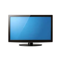 Flat Screen TV Icon, isometric transparent PNG

