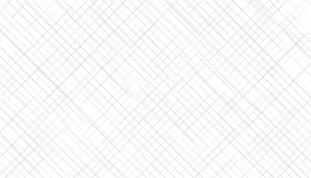 A complex interplay of diagonal lines creates a subtle texture on a white background.