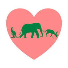 World Animal Day Icon