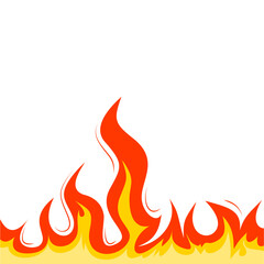 Burning Fire Background