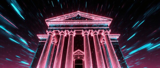 futuristic digital twin showcasing interconnected financial technology ecosystem architecture | banking, technology, future, virtual reality, data science theme