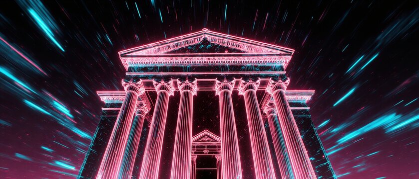 futuristic digital twin showcasing interconnected financial technology ecosystem architecture | banking, technology, future, virtual reality, data science theme