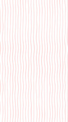 Delicate abstract background featuring soft pink vertical wavy lines. A seamless hand-drawn pattern creating a gentle and modern aesthetic for textile or paper
