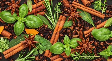 Aromatic Spices and Herbs for Culinary Delights and Wellness