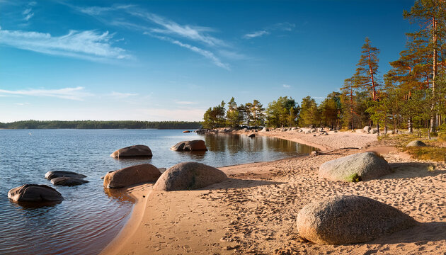 Tauvo Beach In Siikajoki