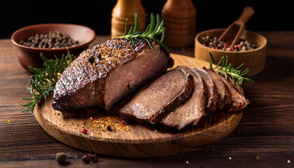 Roasted Meat With Spices