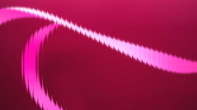 Vibrant pink abstract wave with shimmering light streaks creates a dynamic and modern backdrop for your creative projects