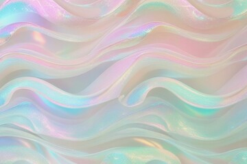 horizontal abstract pastel holographic texture design for pattern and background