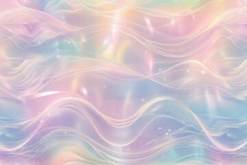 horizontal abstract pastel holographic texture design for pattern and background