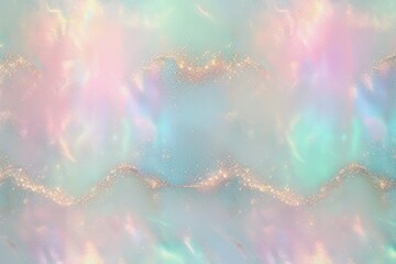 horizontal abstract pastel holographic texture design for pattern and background