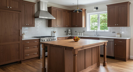 Stylish and Functional Contemporary Kitchen Design With Natural Wood Elements