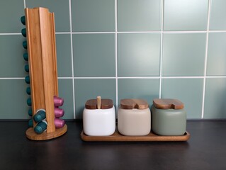 Modern kitchen storage