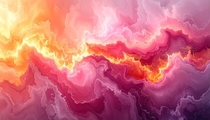 A vibrant, swirling design of warm and cool colors creates a dynamic and abstract visual.