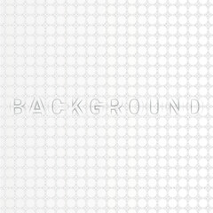 Seamless Geometric Circle Pattern in White and Light Gray – Minimalist Background