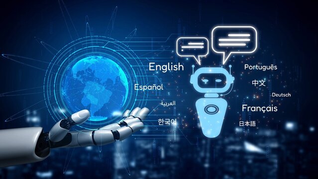 Global communication with multiple languages, digital translation tools, multilingual technology, cross-cultural communication, and virtual language learning environments. Muxer