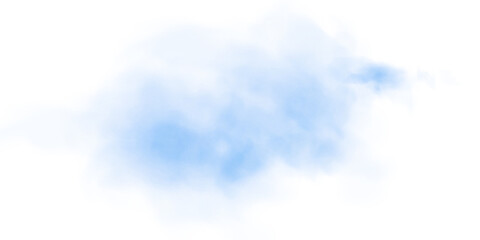 Abstract seamless steam and cloud PNG cutout with multicolor brush stroke effect