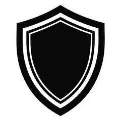 shield icon vector icon