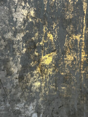 Grunge Abstract Wall with Golden Texture