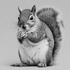 Dibujo de una ardilla