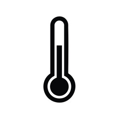 Digital thermometer with a minimalistic design representing temperature measurement and climate monitoring tools
