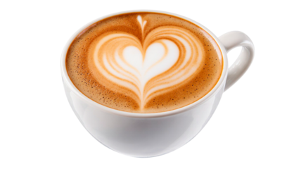 cup of coffee with heart