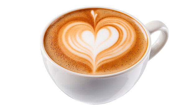 cup of coffee with heart